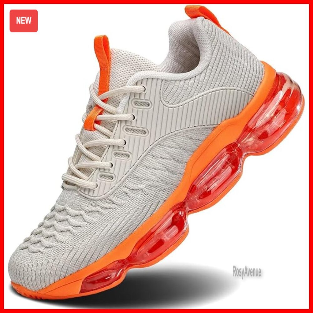 Women's Athletic Sneakers Air Cushion Running Shoes Gym Fitness Cross Trainers